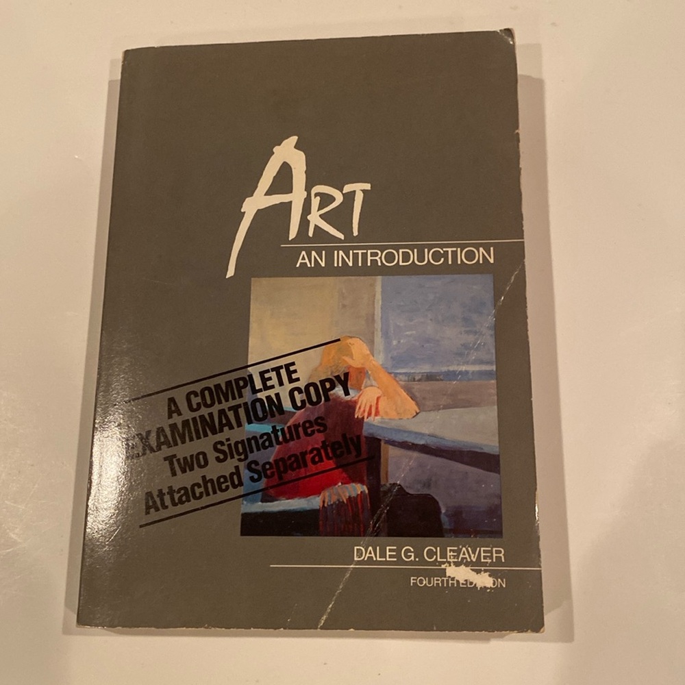 “Art, an Introduction,” Softcover